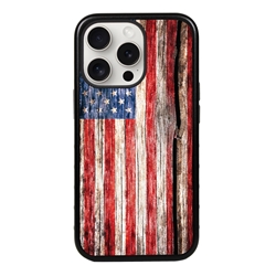 
Guard Dog American Flag Protective Hybrid Case for iPhone 15 Pro Max - Land of Liberty