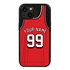 Personalized Basketball Jersey Case for iPhone 13 Mini (Black Case)
