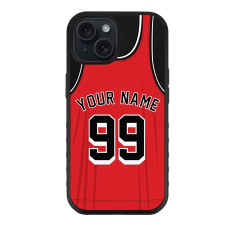 Personalized Basketball Jersey Case for iPhone 15
