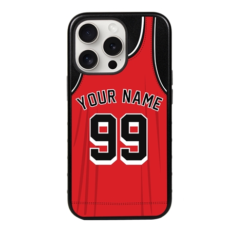 Personalized Basketball Jersey Case for iPhone 15 Pro Max
