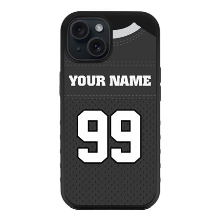 Personalized Football Jersey Case for iPhone 15
