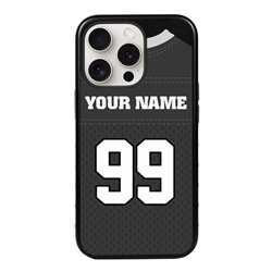 
Personalized Football Jersey Case for iPhone 15 Pro