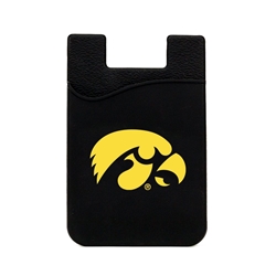 
Iowa Hawkeyes Silicone Card Holder/Phone Wallet