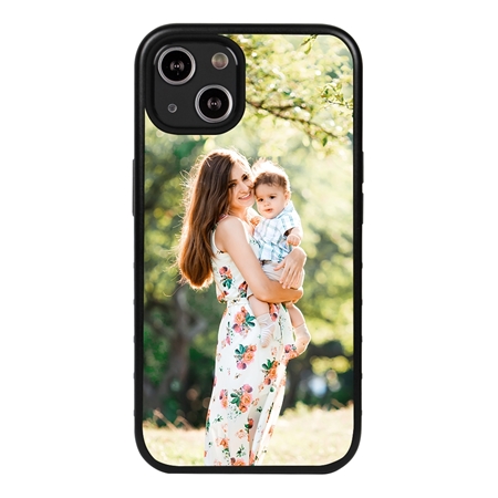 Custom Photo Case for iPhone 14 (Black Case)
