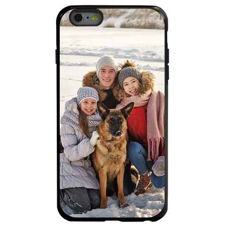 Custom Photo Case for iPhone 6 Plus / 6s Plus (Black Case)
