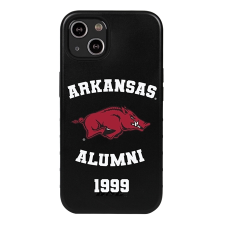 Collegiate Alumni Case for iPhone 13 - Hybrid Arkansas Razorbacks - Personalized

