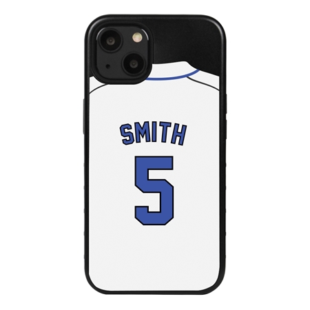 Personalized Baseball Jersey Case for iPhone 13 (Black Case)

