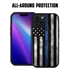 Guard Dog American Flag-Thin Blue Line-Legend Case for iPhone 15 Plus
