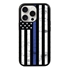 Guard Dog American Flag-Thin Blue Line-Hero Case for iPhone 15 Pro Max
