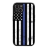 Guard Dog American Flag-Thin Blue-Hero Case for iPhone 13
