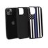 Guard Dog American Flag-Thin Blue-Honor Case for iPhone 13
