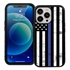 Guard Dog American Flag-Thin Blue-Hero Case for iPhone 13 Pro
