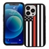 Guard Dog American Flag-Thin Red-Honor Case for iPhone 13 Pro
