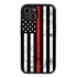 Guard Dog American Flag-Thin Red Line-Hero Case for iPhone 14
