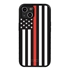 Guard Dog American Flag-Thin Red Line-Honor Case for iPhone 14
