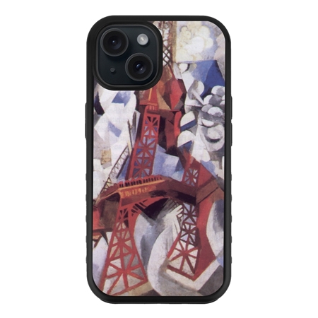 Famous Art Case for iPhone 15 (Delaunay - The Red Tower) 
