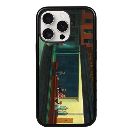 Famous Art Case for iPhone 15 Pro Max (Hopper - Nighthawks) 
