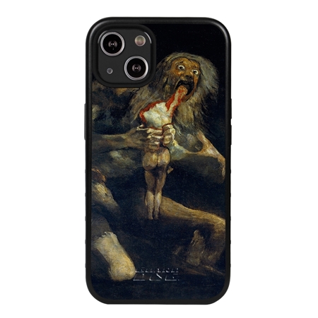 Famous Art Case for iPhone 14 (de Goya - Saturno Devouring his Son) 
