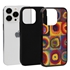 Famous Art Case for iPhone 14 Pro (Kandinsky - Squares with Concentric Rings) 
