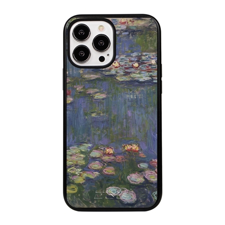Famous Art Case for iPhone 14 Pro Max (Monet - Water Lilies) 

