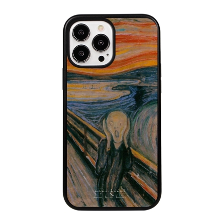 Famous Art Case for iPhone 14 Pro Max (Munch - The Scream) 
