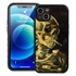 Famous Art Case for iPhone 13 Mini (Van Gogh - Skull with Burning Cigarette) 
