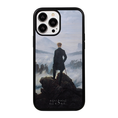 Famous Art Case for iPhone 13 Pro Max (Friedrich - Wanderer Above The Sea of Fog) 
