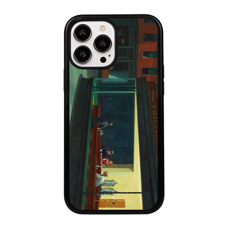 Famous Art Case for iPhone 13 Pro Max (Hopper - Nighthawks) 
