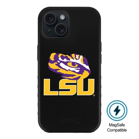 Guard Dog MagSafe LSU Tigers Logo Case for iPhone 15
