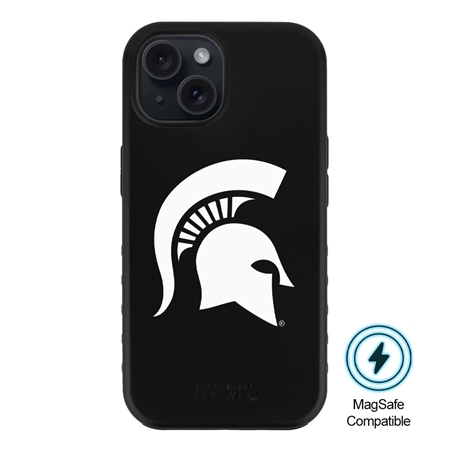 Guard Dog MagSafe Michigan State Spartans Logo Case for iPhone 15 Plus
