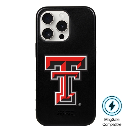 Guard Dog MagSafe Texas Tech Red Raiders Logo Case for iPhone 15 Pro
