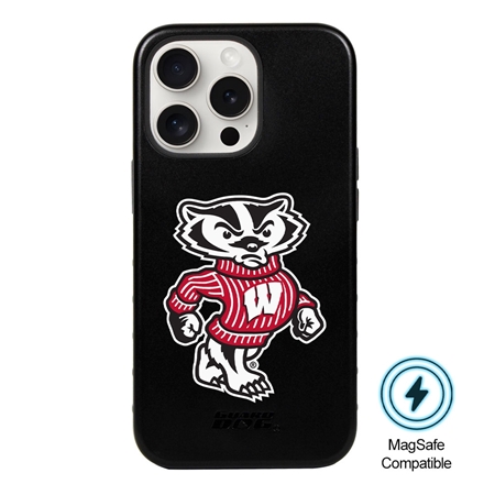 Guard Dog MagSafe Wisconsin Badgers Logo Case for iPhone 15 Pro
