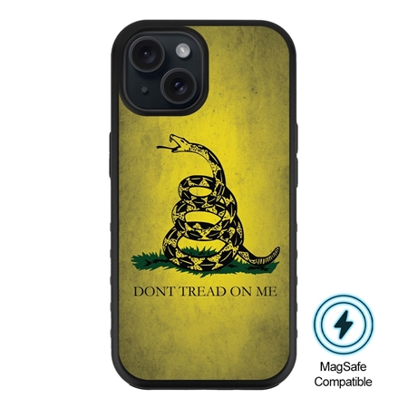 Guard Dog MagSafe American Flag-Gadsden Case for iPhone 15 Plus
