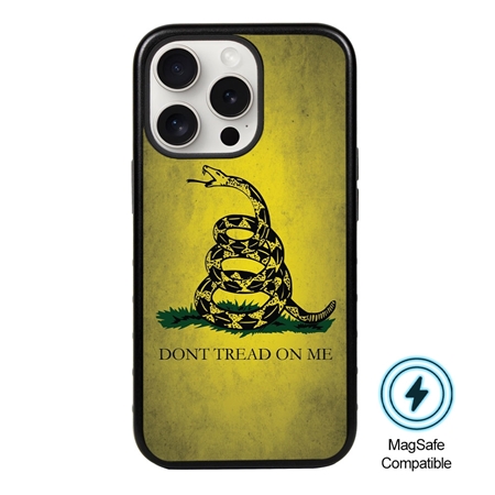 Guard Dog MagSafe American Flag-Gadsden Case for iPhone 15 Pro
