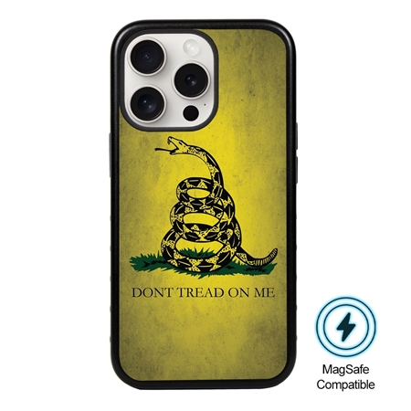 Guard Dog MagSafe American Flag-Gadsden Case for iPhone 15 Pro Max

