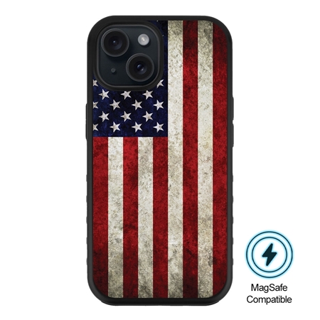 Guard Dog MagSafe American Flag-Old Glory Case for iPhone 15 Plus
