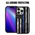 Guard Dog MagSafe American Flag-Thin Blue Line-Legend Case for iPhone 15 Pro
