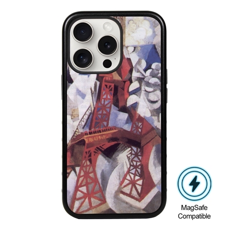 Famous Art MagSafe Case for iPhone 15 Pro Max (Delaunay - The Red Tower) 
