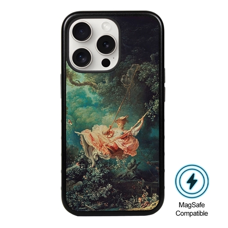 Famous Art MagSafe Case for iPhone 15 Pro Max (Fragonard - The Swing) 
