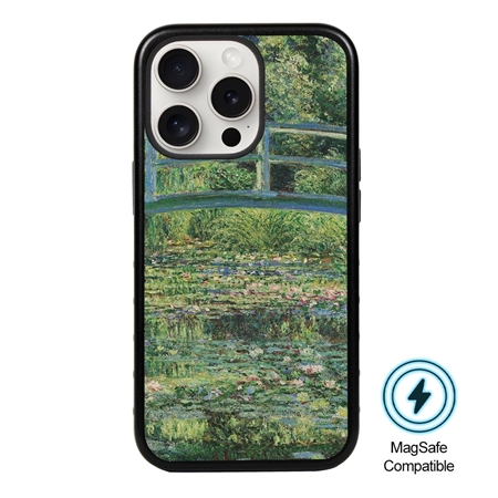 Famous Art MagSafe Case for iPhone 15 Pro Max (Monet - The Water Lily Pond) 
