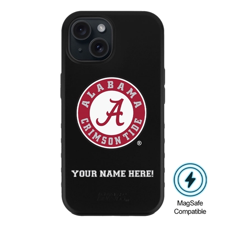 Guard Dog MagSafe Alabama Crimson Tide Personalized Case for iPhone 15 
