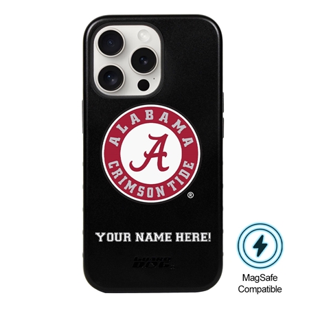 Guard Dog MagSafe Alabama Crimson Tide Personalized Case for iPhone 15 Pro 
