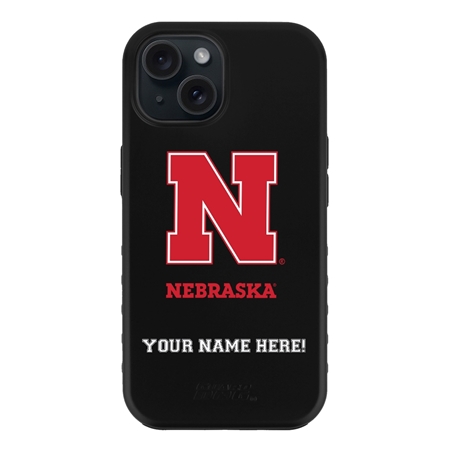 Guard Dog Nebraska Cornhuskers Personalized Case for iPhone 15 
