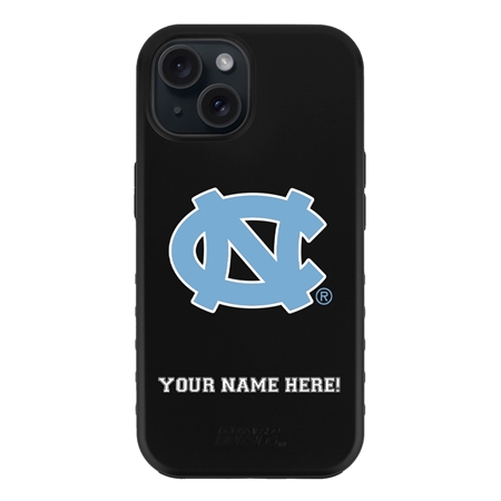 Guard Dog North Carolina Tar Heels Personalized Case for iPhone 15 
