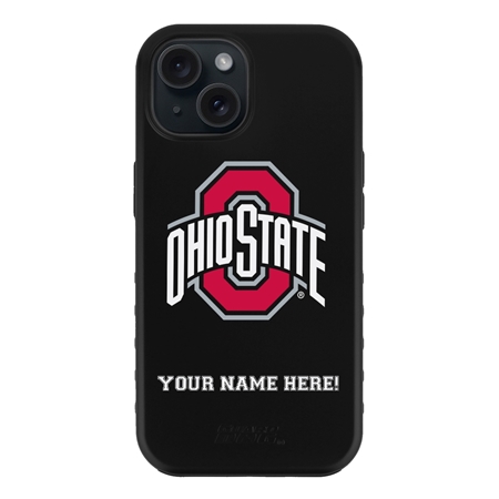Guard Dog Ohio State Buckeyes Personalized Case for iPhone 15 
