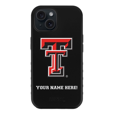 Guard Dog Texas Tech Red Raiders Personalized Case for iPhone 15 
