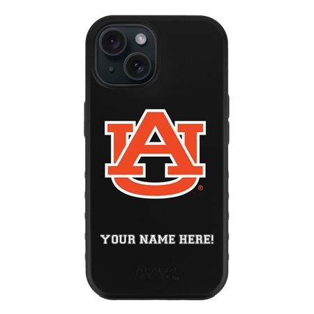 Guard Dog Auburn Tigers Personalized Case for iPhone 15 Plus 

