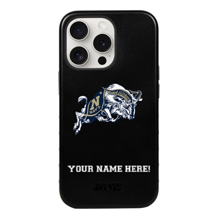 Guard Dog Navy Midshipmen Personalized Case for iPhone 15 Pro Max 
