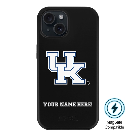 Guard Dog MagSafe Kentucky Wildcats Personalized Case for iPhone 15 
