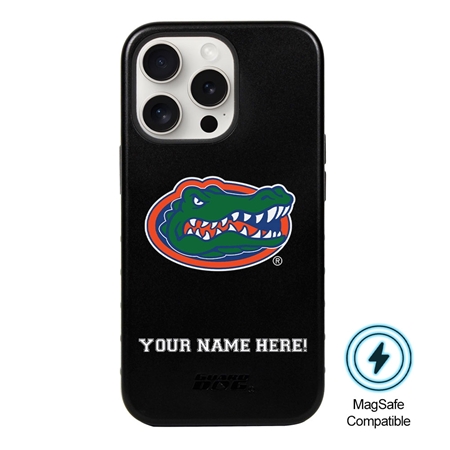 Guard Dog MagSafe Florida Gators Personalized Case for iPhone 15 Pro 
